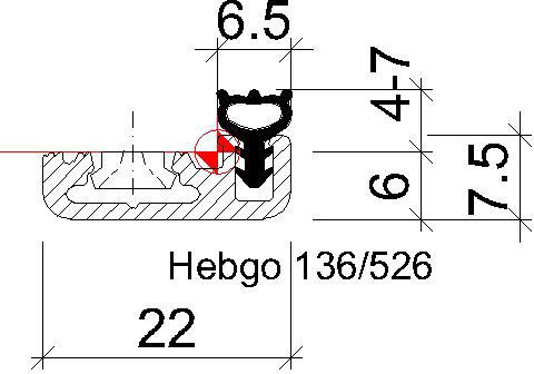 Productafbeelding Hebgo Bevestigingsprofielen 136