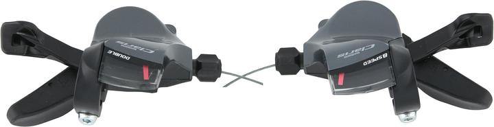 Actual product image Shimano Shift lever Claris SL-R2000 SET 2x8-speed Rapidfire for straight handlebars Box