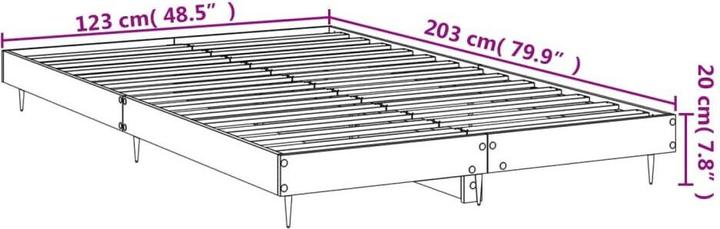 Image du produit vidaXL Bettgestell (120 x 200 cm)