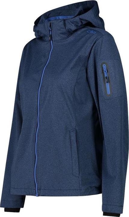 Produktbild CMP Campagnolo Women's Light Melange Jacket Zip Hood (36, XS)