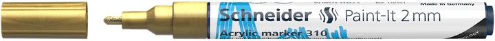 Valeurs nutritives et ingrédients Schneider Marqueur acrylique Paint-It 310 2mm or (1 x)