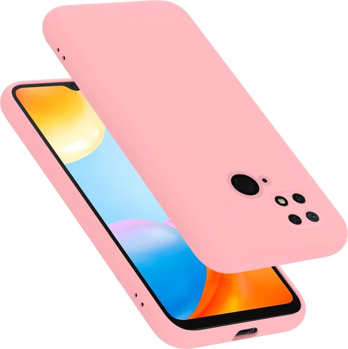 Produktbild Cadorabo TPU Liquid Silicone Case Hülle für Xiaomi RedMi 10C / POCO C40 (Xiaomi Redmi 10C, Xiaomi Poco C40)