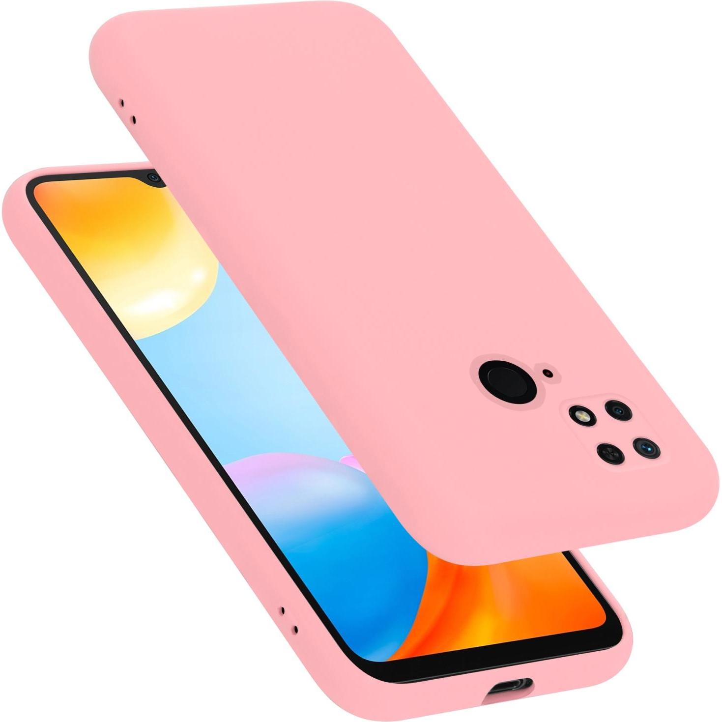 Cadorabo TPU Liquid Silicone Case Hülle für Xiaomi RedMi 10C / POCO C40 (Xiaomi Redmi 10C, Xiaomi Poco C40), Smartphone ...