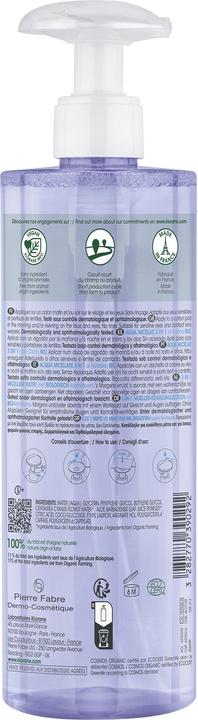 Image du produit Klorane Lotion micellaire 3 en 1 au bleuet bio (Eau micellaire, 100 ml)