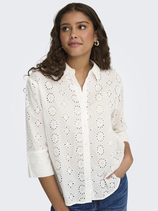 Immagine prodotto JdY Vestibilità regolare Collo a camicia Polsini lunghi Taglio voluminoso delle maniche Camicia Camicia (S)