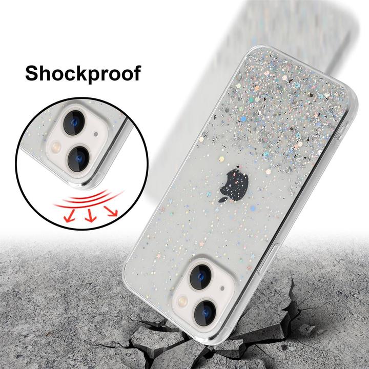 Produktbild Cadorabo TPU Cover funkelnder Glitter (Apple iPhone 13)