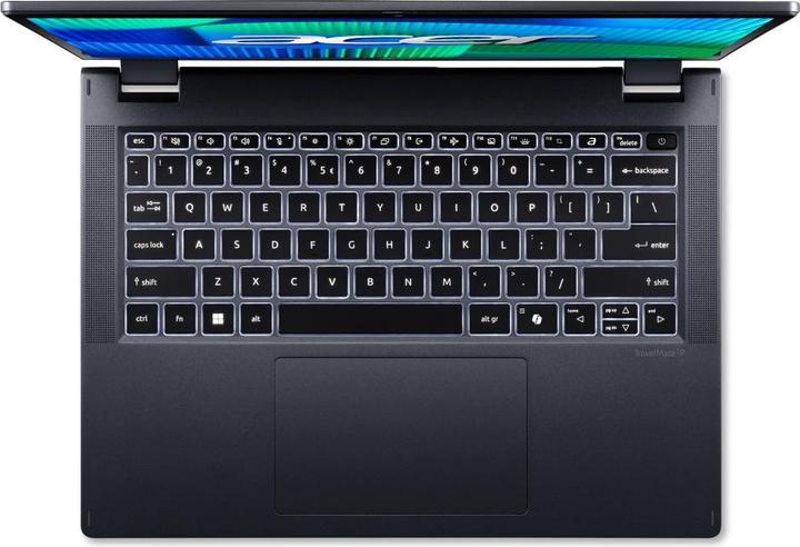 Actual product image Acer TravelMate P4 Spin 14 TMP414RN-54-TCO-7328 QWERTY (NX.B7XEH.008) (14", 1000 GB, 32 GB, Eng. Int.)
