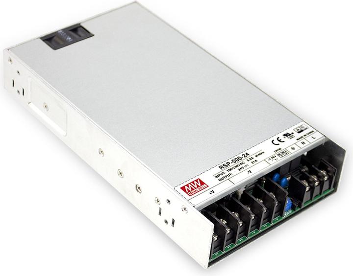 Produktbild MeanWell AC/DCNetzteilbaustein geschlossen (500 W)