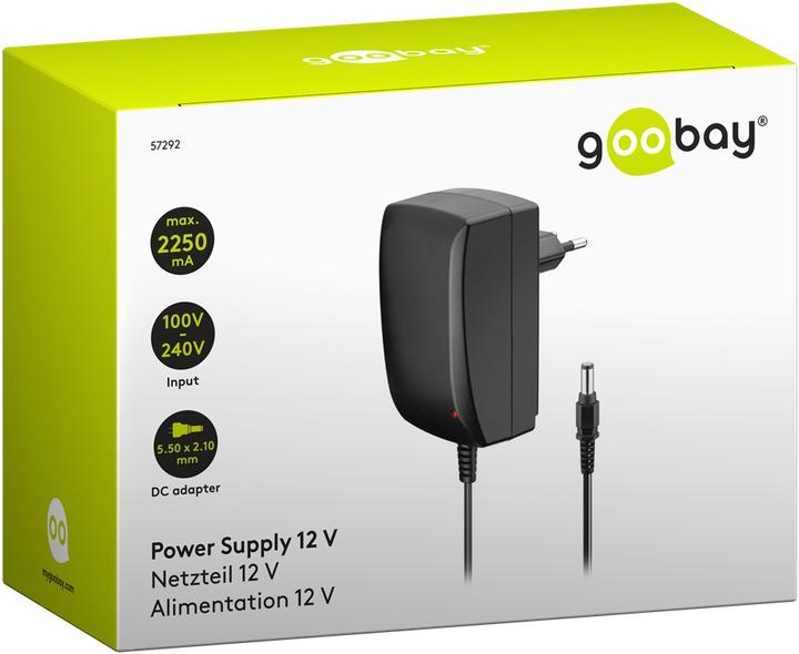 Produktbild Goobay 12 V Netzteil