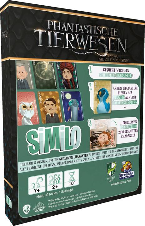 Similo - Bestie Fantastiche: Gioco Di Carte Cooperativo Tedesco, 2+ Giocatori, 7+ Anni, 10 Minuti