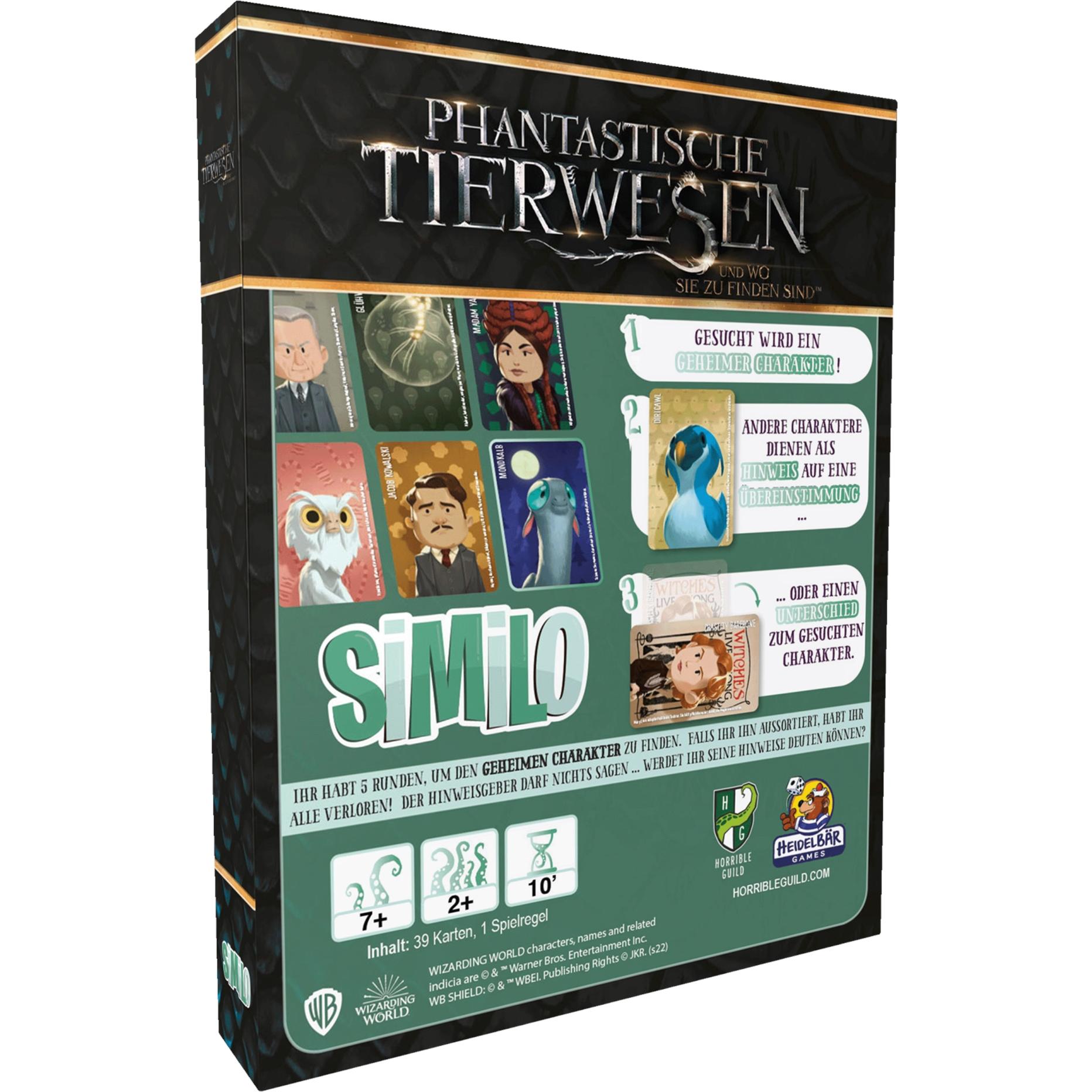 Thumbnail - Heidelberger HR051 - Similo - Phantastische Tierwesen, für 2 Spieler, ab 7 Jahren (DE-Ausgabe) (Deutsch)