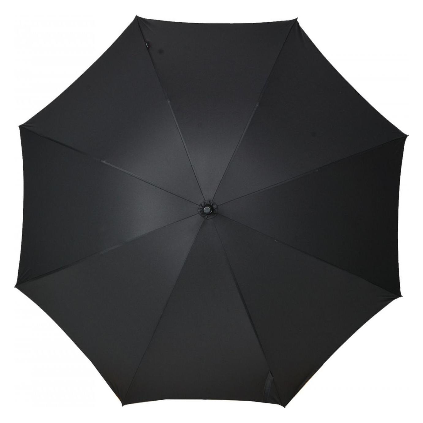 Knirps, Unisex, Regenschirm, Norfolk Oxford, Schwarz