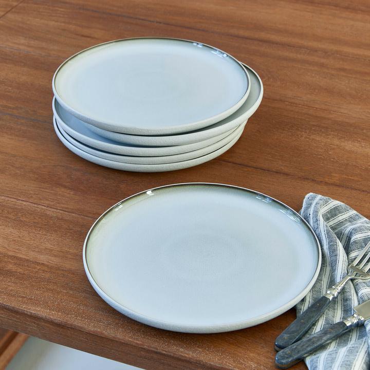 Produktbild Loberon Teller 6er Set creme (6 Stk.)