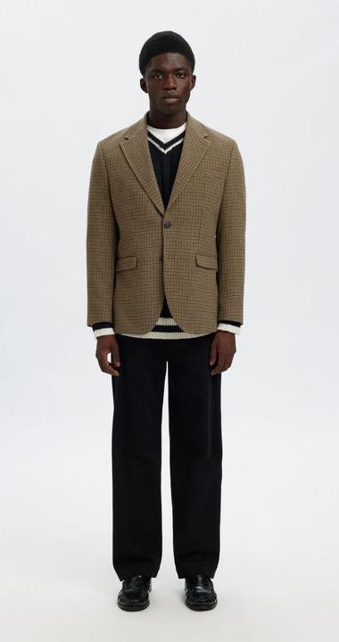 Produktbild Selected Homme Wollmix Pullover mit V-Ausschnitt (L)