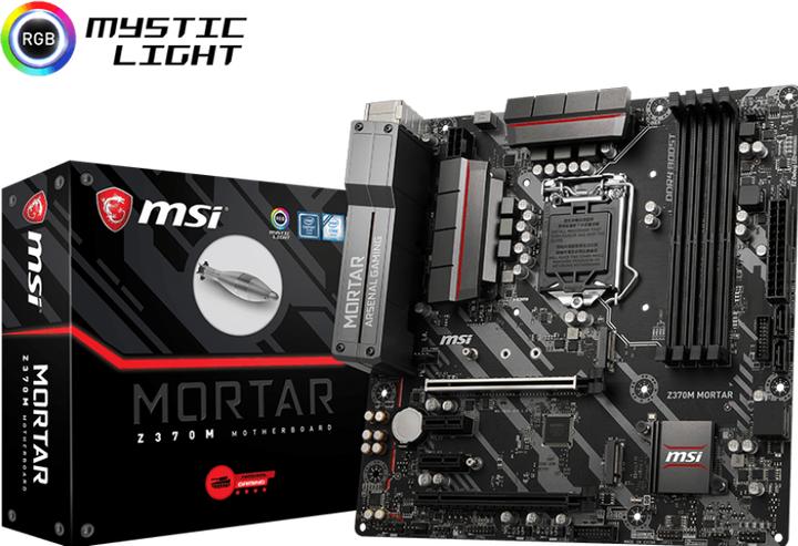 Produktbild MSI Z370M Mortar (LGA 1151, Intel Z370, mATX)