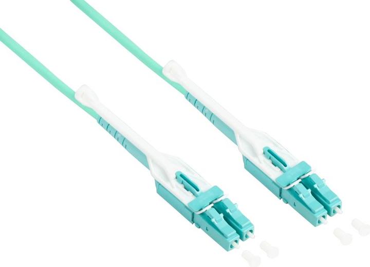 Actual product image Good Connections Patch cord FO Duplex OM3 (Multimode, 50/125) LC/LC, UNIBOOT, LSZH, interchangeable polarity (3 m)