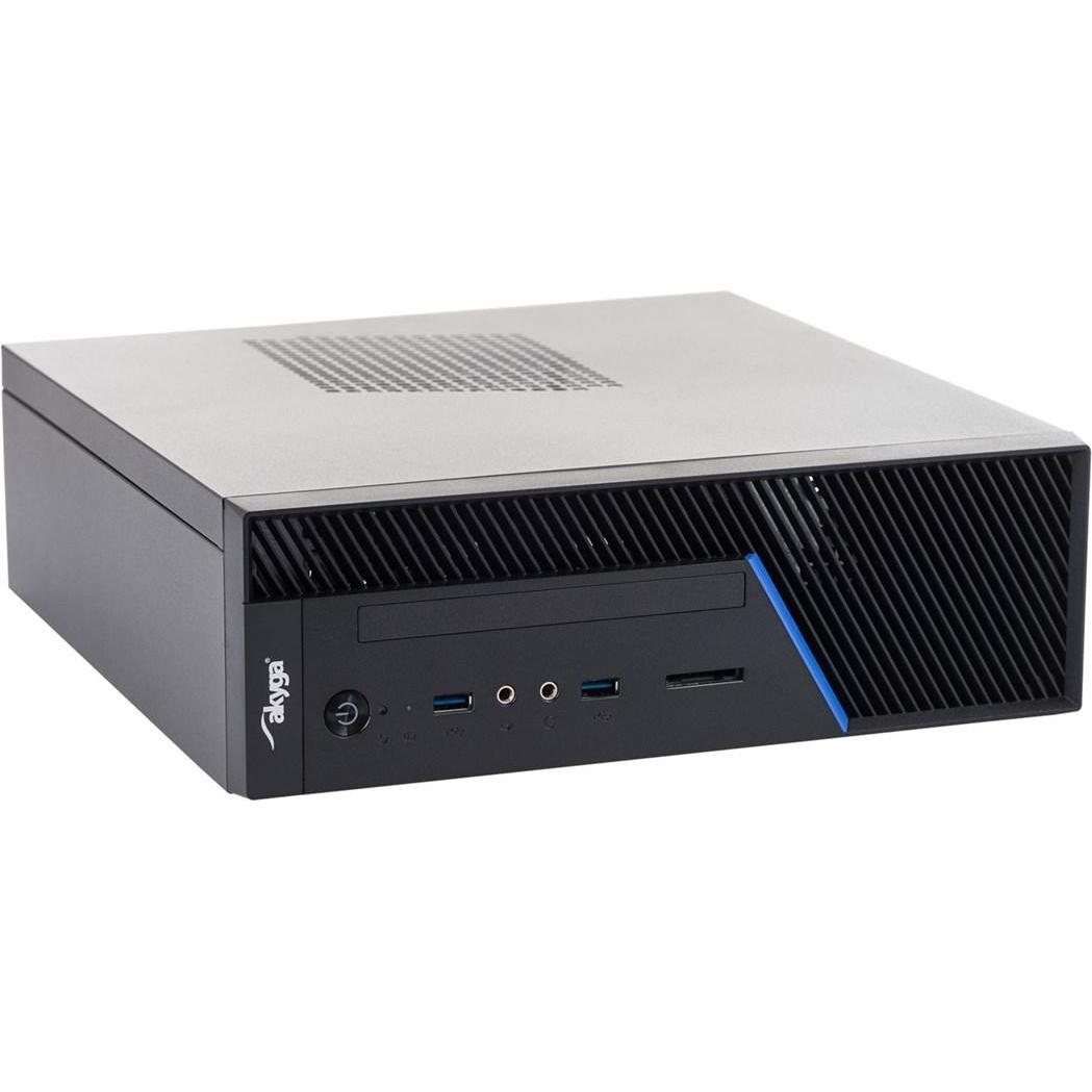 Thumbnail - Akyga AK-202-01BK (Mini-ITX), PC Gehäuse, Schwarz