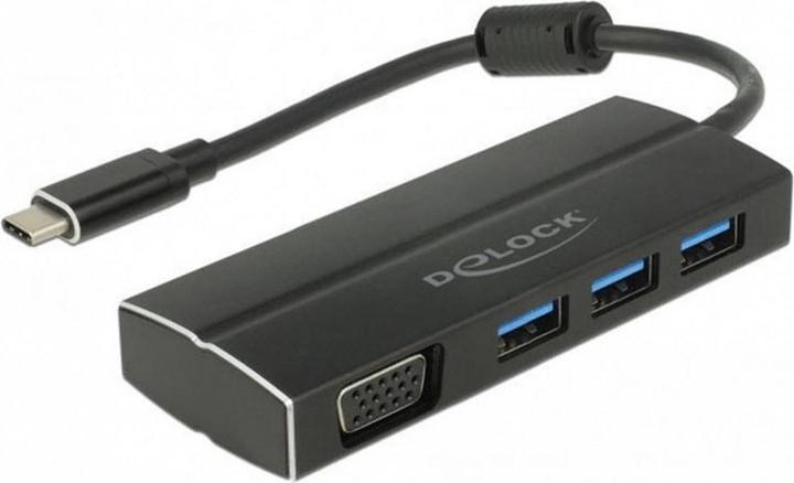 Immagine prodotto Delock Adattatore USB 3.1 Gen1 Connettore Type-C (USB-C, 3 porte)