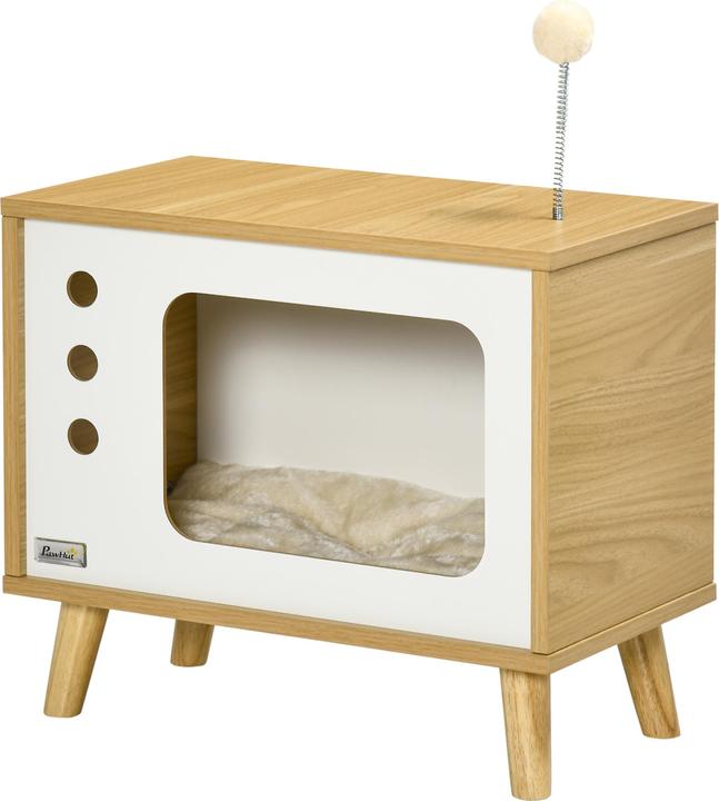 Immagine prodotto PawHut Casetta per gatti con cuscino (Gatto)