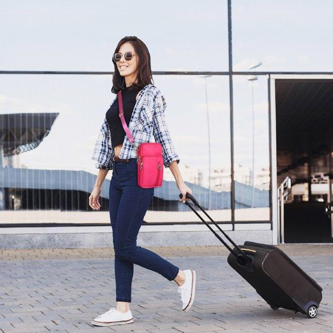 Immagine prodotto Haweel Mini borsa a tracolla con zip