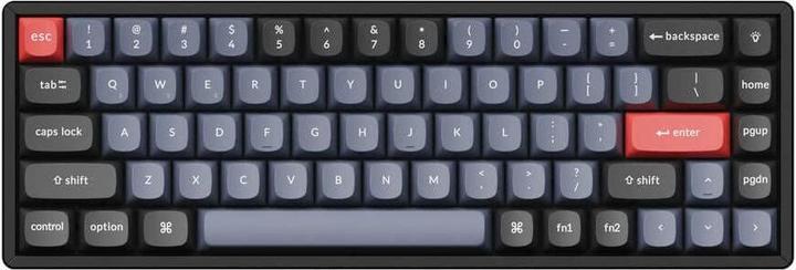 Keychron Key K6Pro 65% Alu RGB Key Red H K6P-J1-EN (DE, Wireless)