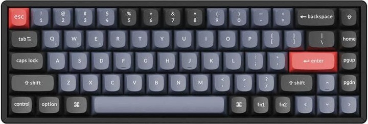 Actual product image Keychron Key K6Pro 65% Alu RGB Key Red H K6P-J1-EN (DE, Wireless)