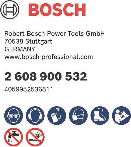 Actual product image Bosch Professional Zubehör Cutting and grinding disc Diamond cutting disc X LOCK Best for Metal 115 x 22.23 mm diameter 1 pc.