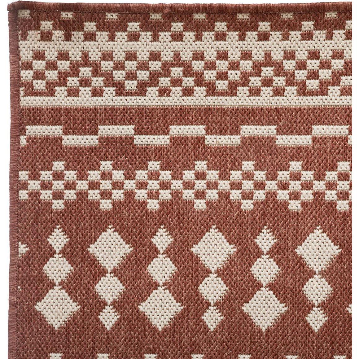 Thumbnail - Atmosphera, Teppich, Outdoor + Indoor Teppich Farbe tc 120x160, terr (120 x 160 cm)
