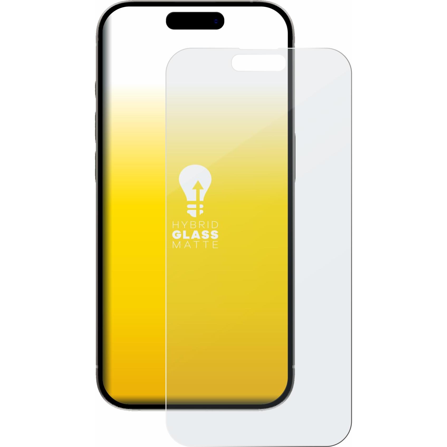 Thumbnail - upscreen Reflection Shield Panzerglasfolie Matt (1 Stück, Apple iPhone 15 Plus), Smartphone Schutzfolie, Grau
