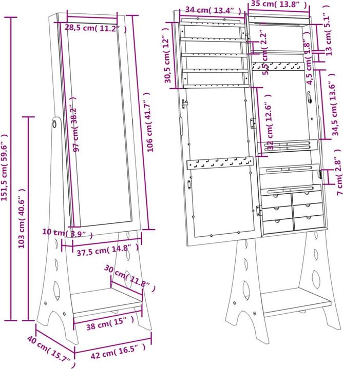 Produktbild vidaXL Angelica
