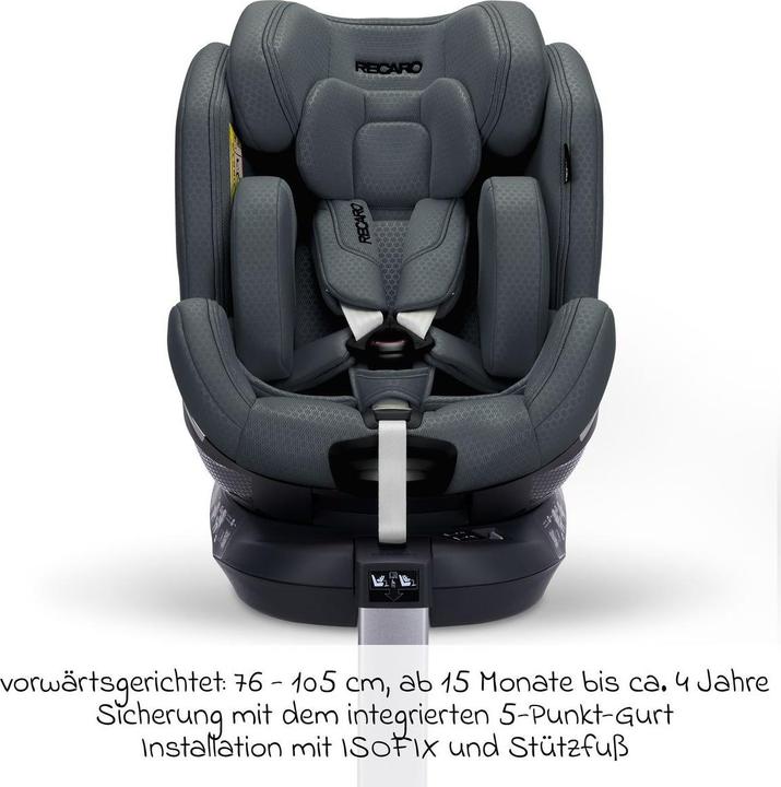 Actual product image RECARO Xenon 1 Kid Reboard Kindersitz (61-125 cm) (Booster seat, ECE R129/i-Size Standard)