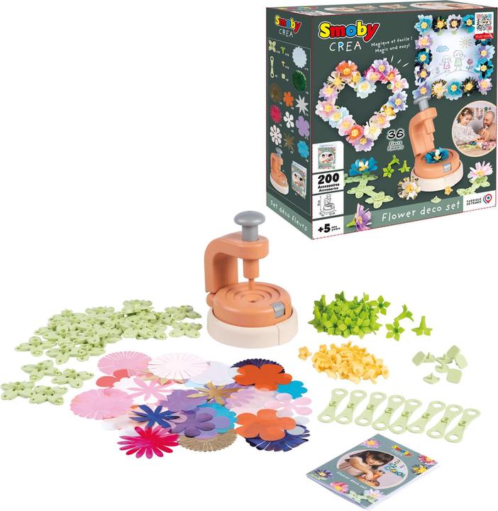 Smoby Creation Deco Flowers Set
