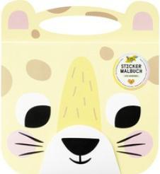 Actual product image Folia Bringmann 82304 - Sticker Malbuch Rainbow Dreams, Stickerbuch mit 15 vorgedruckten Seiten zum