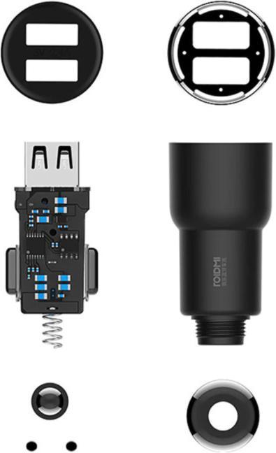 Immagine prodotto Xiaomi Caricabatterie da auto Xia RoidMi 3S 5in1 bk