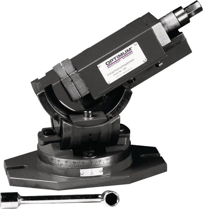 Actual product image Optimum Three-axis vice MV3-75