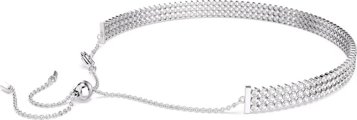 Produktbild Swarovski Matrix Tennis Choker Rundschliff Weiss (Swarovski Metall)