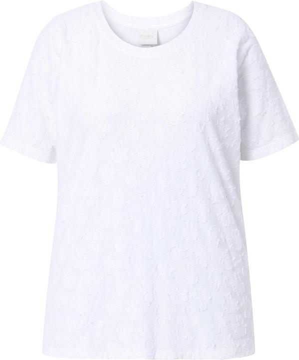 Produktbild Ulla Popken T-Shirt, 3D-Struktur, Rundhals, Halbarm. Biobaumwolle (56)