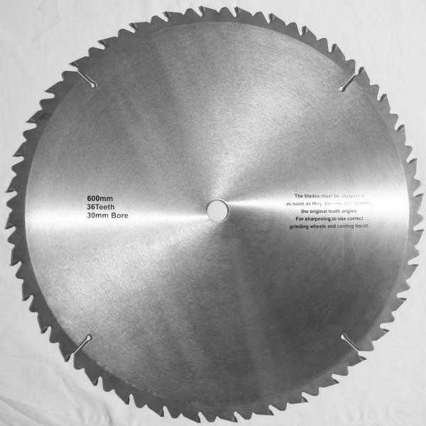 Immagine prodotto Crossfer - QUALITÄTS HM-SÄGEBLATT HOLZ-GROBSCHNITT 600 MM Bohrung 30mm / 36 Zähne
