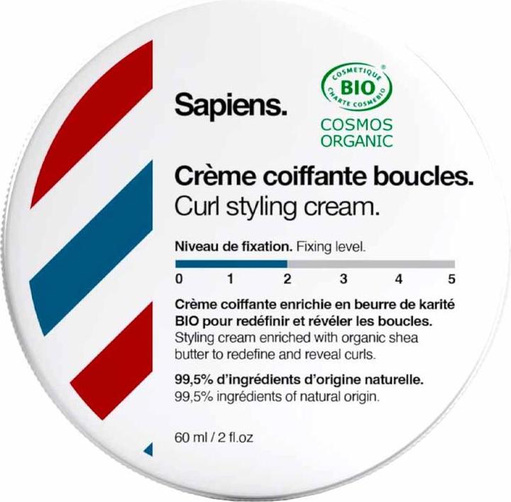 Image du produit Sapiens Crème Coiffante Boucles BIO (Gel coiffant, 60 ml)