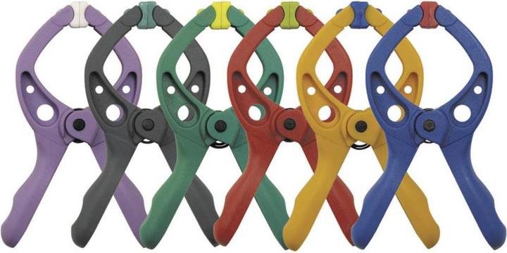 Produktbild wolfcraft 1 microfix - Federzwingen-Set 4-tlg.30mm (30 mm)