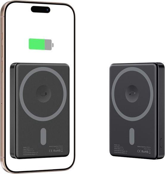 Immagine prodotto Tech-Protect PB33 LifeMag MagSafe 5000mAH powerbank - black (5000 mAh)