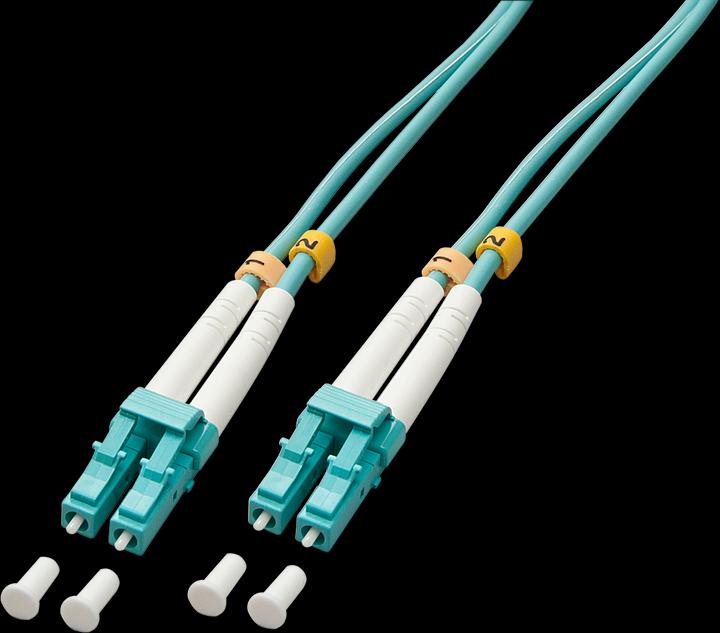Actual product image Lindy Fibre optic duplex cable (CAT3, 2 m)