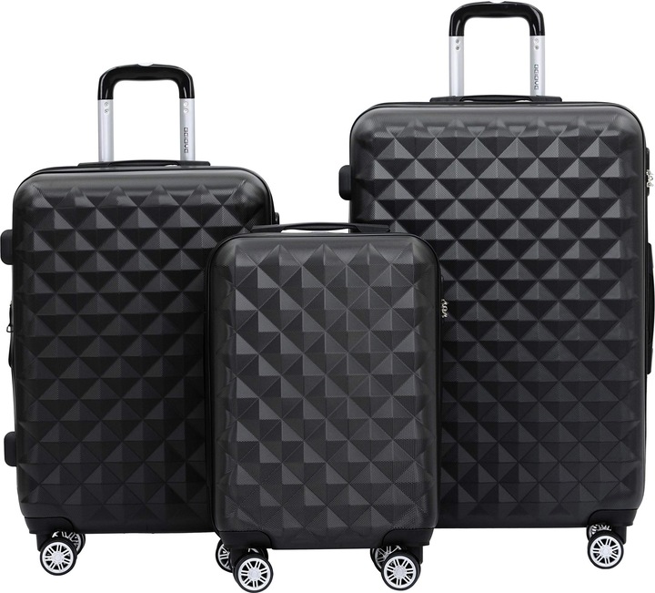 Produktbild Beibye Reisekofferset, Schwarz (115 l, M (50 - 90l), L (90 - 115l), XL (ab 115l))