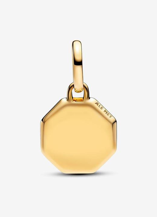 Image du produit Pandora Me Médaille à graver (Alliage métallique, 14K plaqué or)