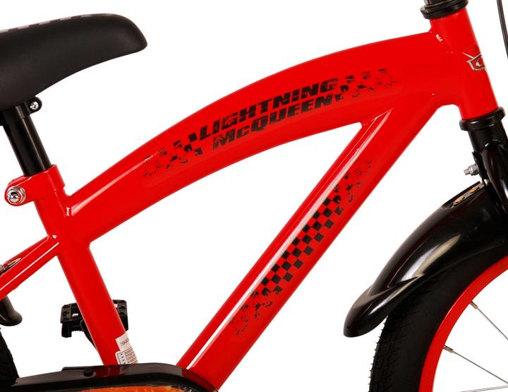 Productafbeelding Disney Cars Kinderfiets - Jongens - 16 inch - Rood (16")