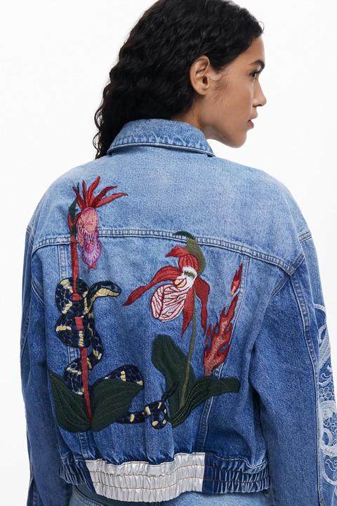 Produktbild Desigual Jas Lander Denim Medium Wash (XS)