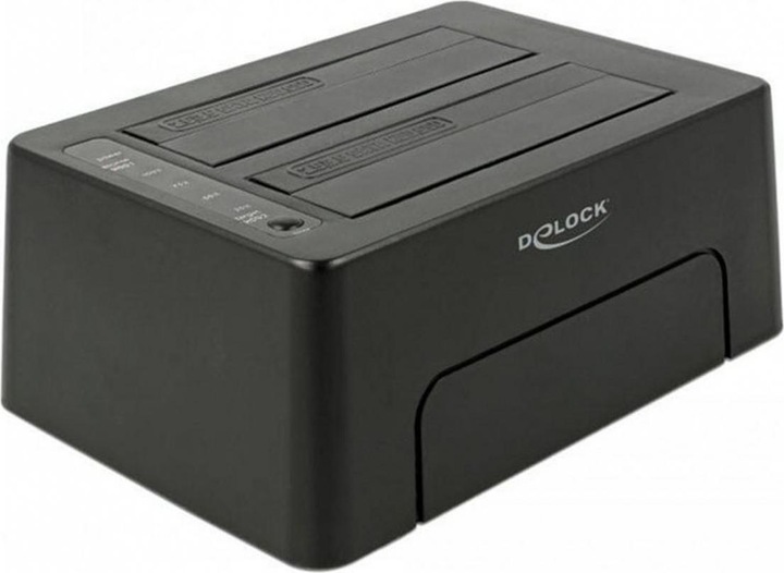 Actual product image Delock Docking and cloning station Dual Sata HDD / SSD