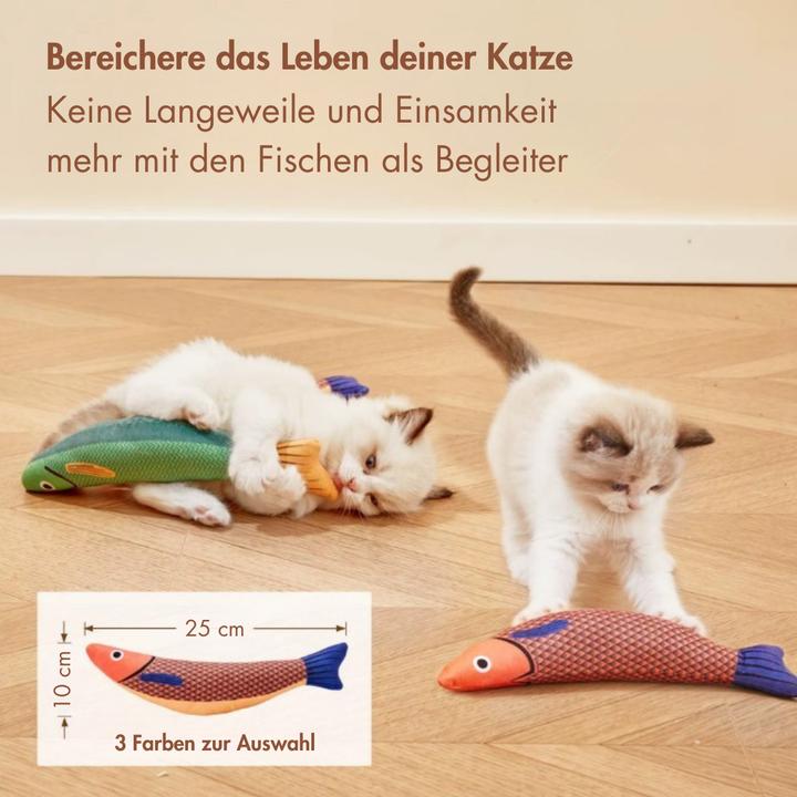 Image du produit Suba Poisson de simulation (Jouet en peluche chat)