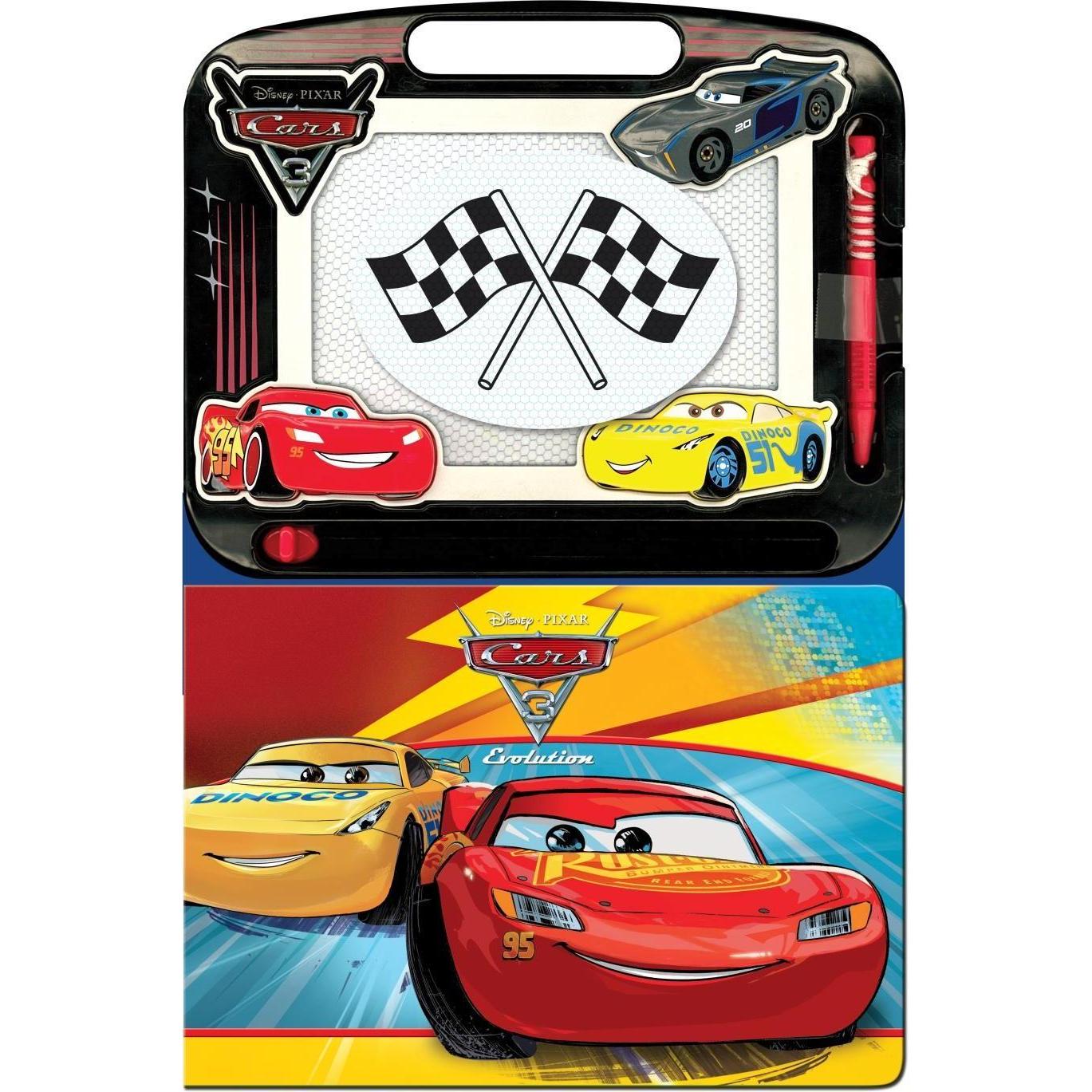 Cars 3,Spielbuch+Zaubertafel.35888, Kinderbücher