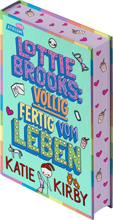 Actual product image Lottie Brooks 1: Völlig fertig vom Leben (German, Katharina Naumann, Katie Kirby, 2025)